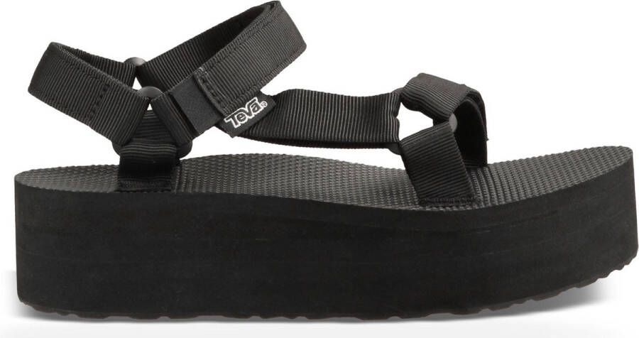 Teva W Flatform Universal Dames Sandalen Zwart