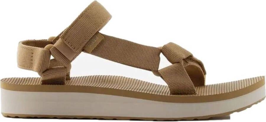 Teva W Midform Universal Dames Sandalen Zand Beige