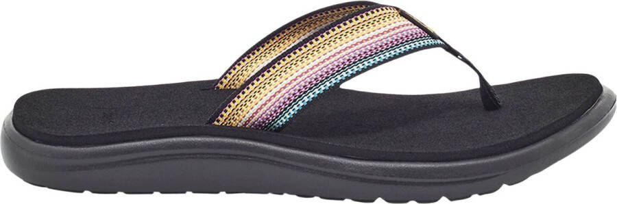 Teva W Voya Flip Dames Slippers Zwart colour