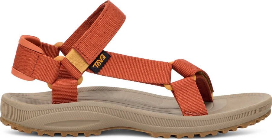 Teva Minimalistische Dagelijkse Sandaal Brown Dames