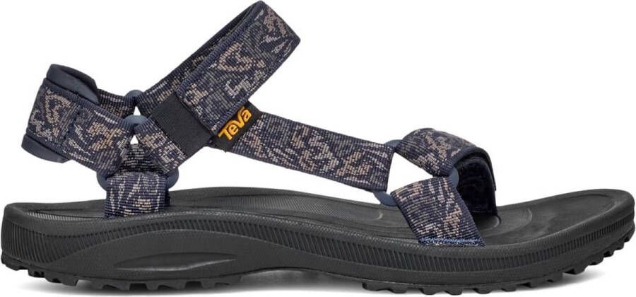 Teva Blauwe Wandelsandaal met Arch Support Multicolor Heren