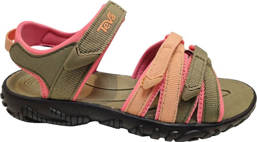 Teva Y TIRRA Unisex Sandalen Zwart Groen Roze