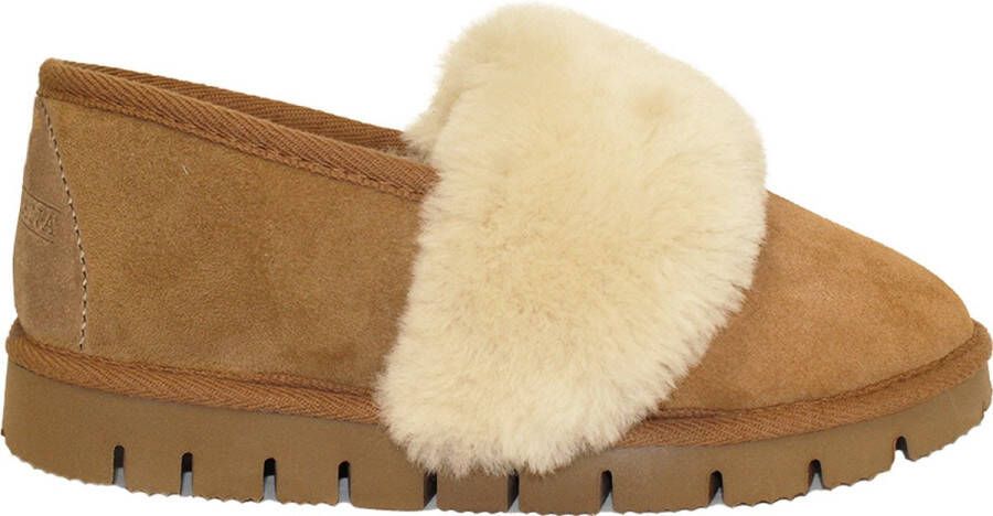 Texelana Premium wollen sloffen dichte pantoffel schapenvacht |Fluffy Loafer