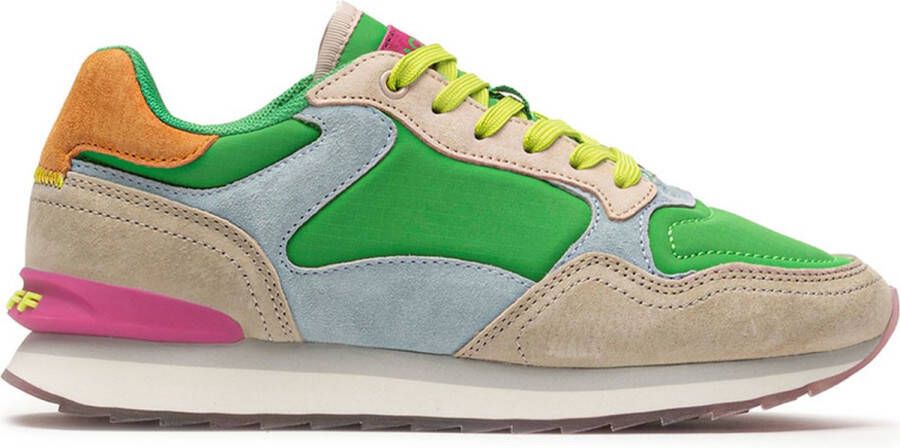 Hoff Sportieve Gouden Sneakers voor Vrouwen Multicolor Dames