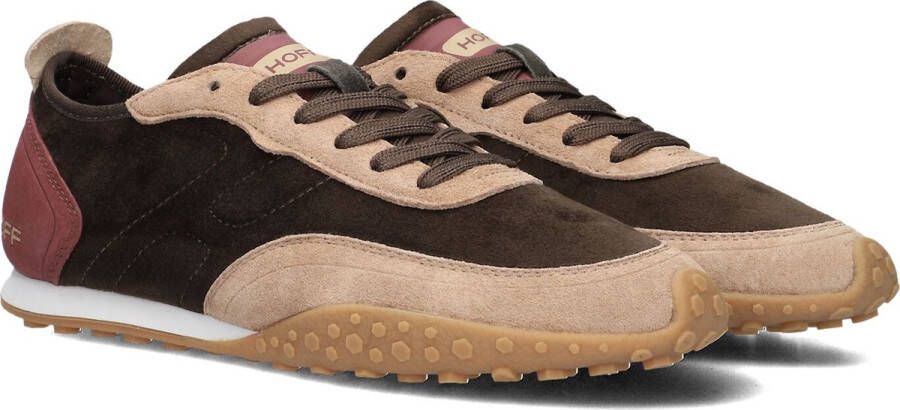 Hoff Bruine Suède Lage Sneakers Brown Dames