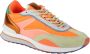 THE HOFF BRAND Lage Sneakers Dames Passion Fruit Art Maat: 41 Materiaal: Suède Kleur: Oranje - Thumbnail 1