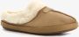 Thu!s dames pantoffels beige Sloffen - Thumbnail 1