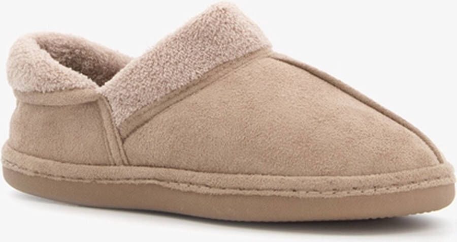 Thu!s dames pantoffels beige Sloffen