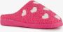 Thu!s dames sloffen met hartjes roze Pantoffels - Thumbnail 1