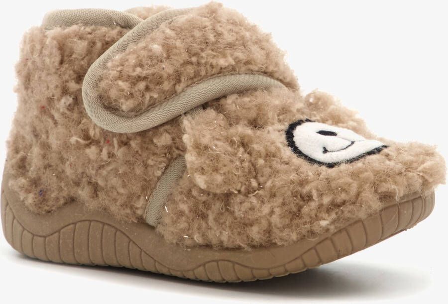 Thu!s kinder pantoffels beer beige Sloffen