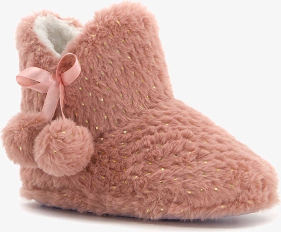 Thu!s meisjes pantoffels met glitters roze Sloffen - Foto 1