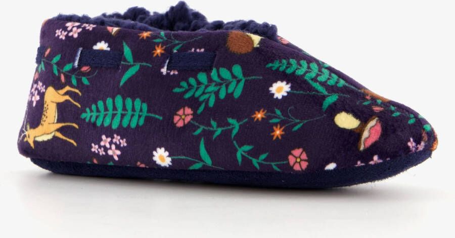 Thu!s meisjes sloffen met herfst print blauw Pantoffels