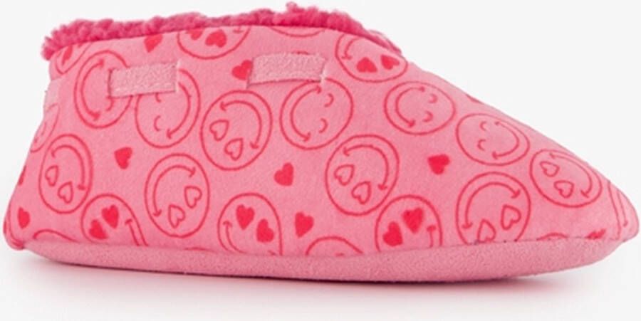 Thu!s meisjes sloffen met smileys roze Pantoffels