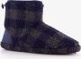 Thu!s teddy heren pantoffels blauw Sloffen - Thumbnail 1