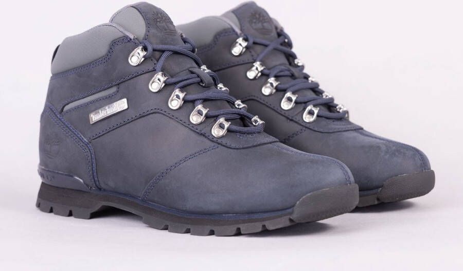 Timberl and Splitrock navy full grain grey