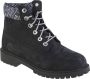 Timberland 6 In Premium Boot 0A5SZ1 voor een jongen Zwart Trappers Laarzen - Thumbnail 1