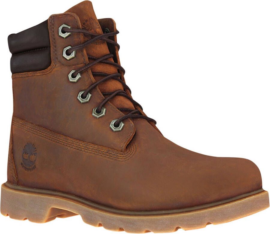 Timberland 6 INCH LACE UP WATERPROOF BOOT DARK BROWN Dames Veterschoenen DARK BROWN