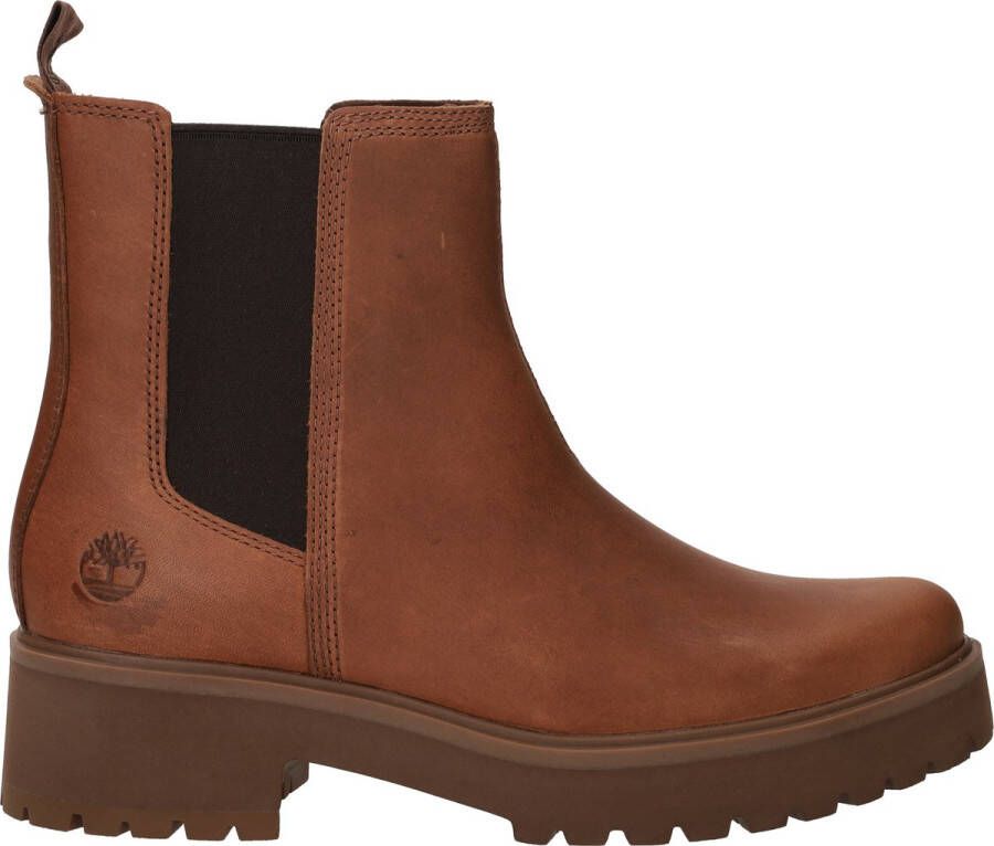 Timberland Carnaby Cool Mid Chelseaboots Dames Cognac