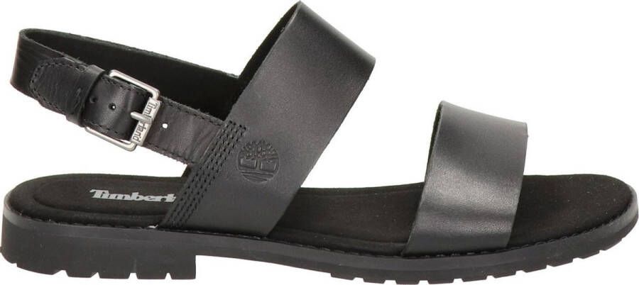 Timberland Women's Chicago Riverside 2-Band Sandal Sandalen zwart