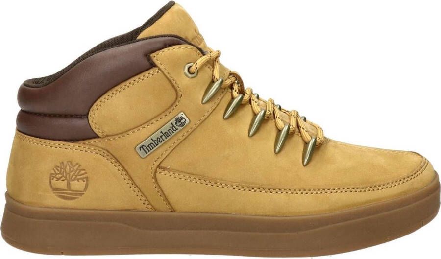 Timberland Heren Hoge sneakers Davis Square Hiker Geel