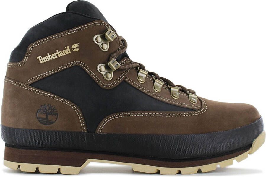 Timberland Euro Hiker Leather Boots Schoenen dark brown nubuck maat: 47.5 beschikbare maaten:41 42 43 44.5 45 46 47.5