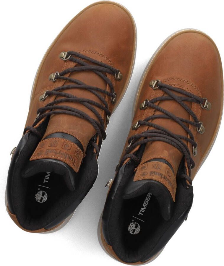 Timberland Hudson Road Mid Lace Up Waterproof Chukka Boot Hoge schoenen bruin