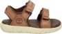 Timberland Nubble Sandal Lthr 2 Strap Sandalen Jongens Bruin - Thumbnail 2