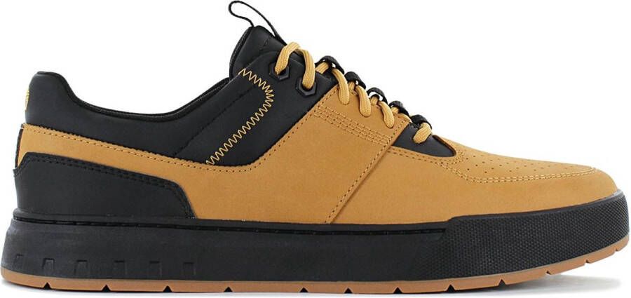 Timberland Maple Grove Low Heren Schoenen Trainers Leer Wheat TB0A2E7D