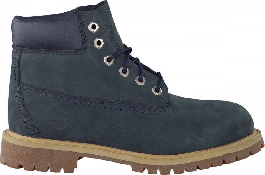 Door maandelijks Dokter Timberland Meisjes Veterboots 6in Prm Wp Boot Kids Blauw - Schoenen.nl