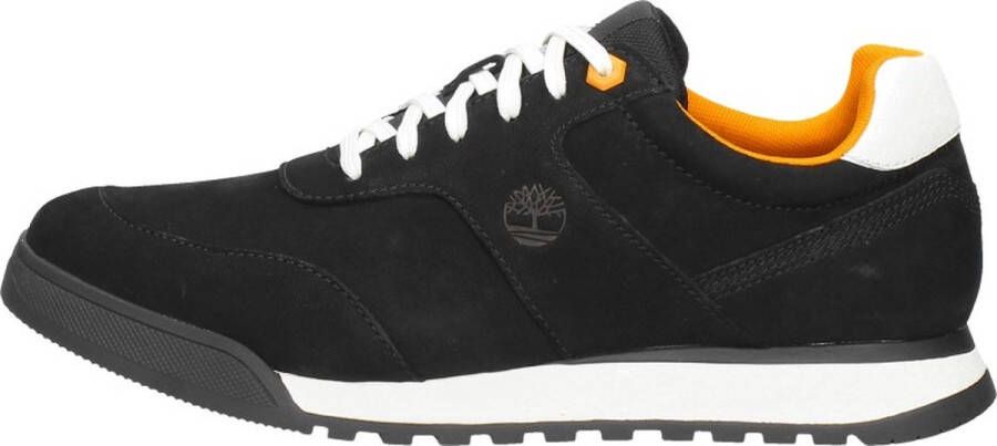 Timberland Miami Coast Leather Sneaker Sneakers Laag zwart