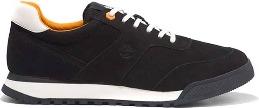 Timberland Miami Coast Leather Sneaker Sneakers Laag zwart