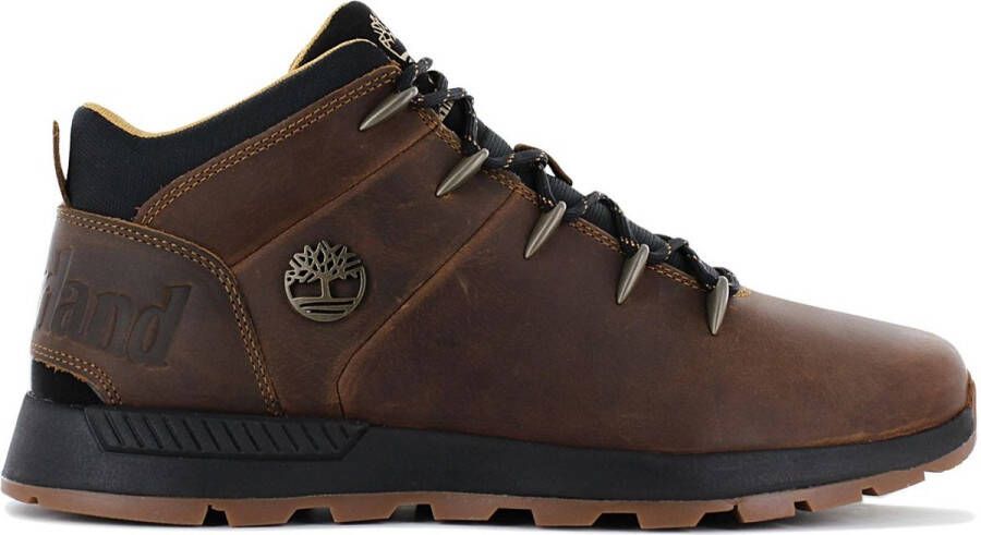 Timberland Midden Sneakerlaarzen Met Veters Streetwear Volwassen