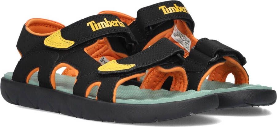 Timberland Perkins Row 2-strap Sandalen Jongens Zwart