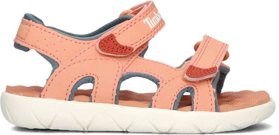 Timberland Perkins Row 2-strap Sandalen Meisjes Oranje