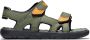 Timberland Kid's Perkins Row 2-Strap Sandal Sandalen maat 10K olijfgroen - Thumbnail 1