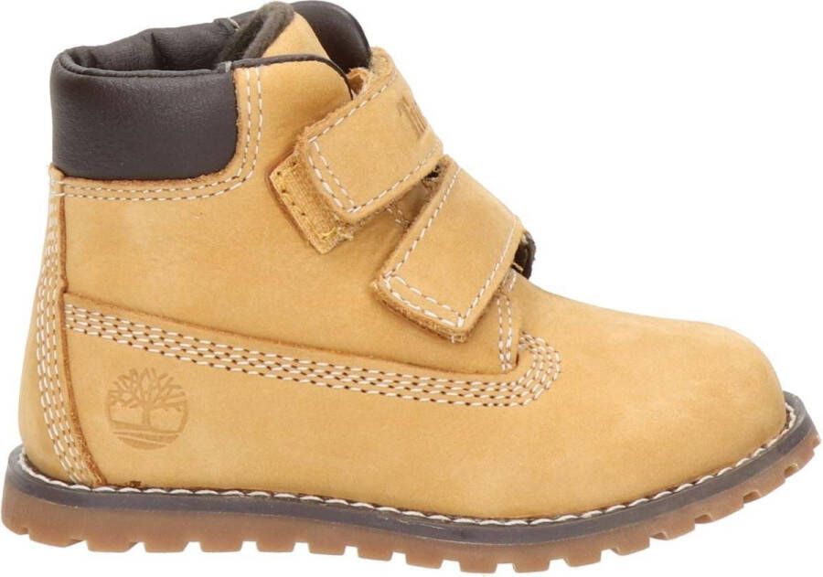 Timberland Pokey Pine kids klittenbandschoenen Geel