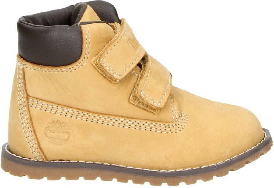 Timberland Pokey Pine kids klittenbandschoenen Geel