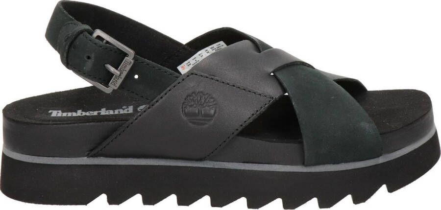 Timberland Santa Monica Sunrise Crossband Sandalen Dames Zwart