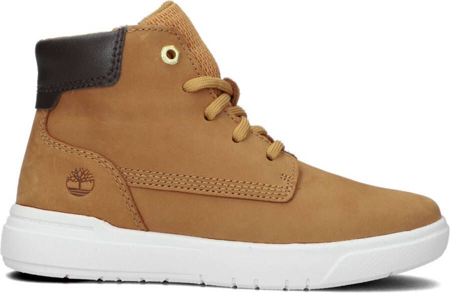 Timberland Bruin Tinten Seneca Bay 6in Hoge sneakers Cognac