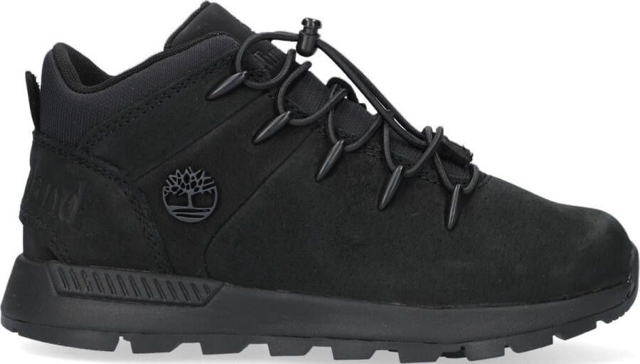 Timberland Sprint Trekker Mid Kids Veterboots Laarzen Met Veters Zwart