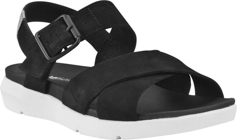 Timberland Wilesport Leather Dames Sandalen Jet Black