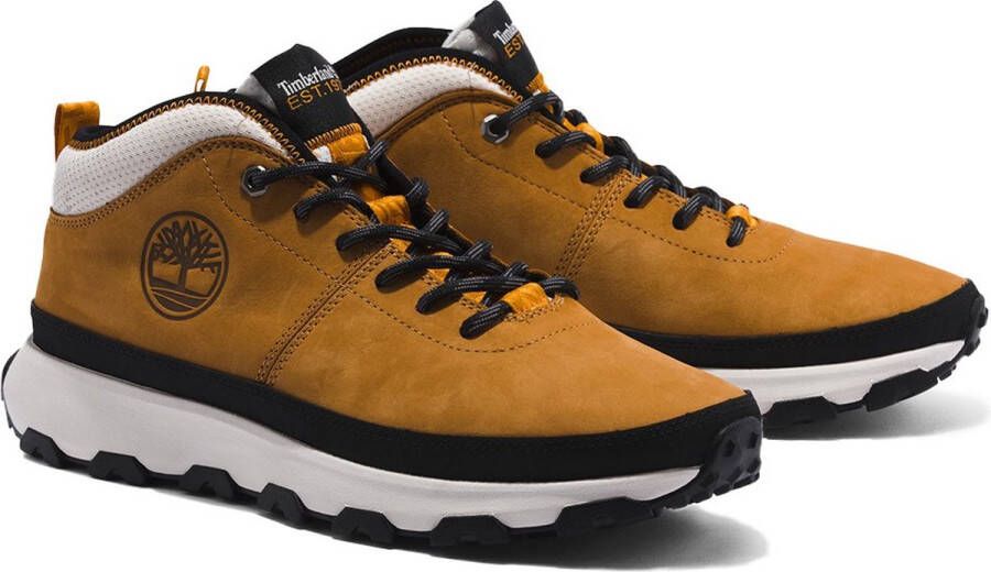 Timberland Winsor Trail Mid Leather Schoenen Heren Wheat Nubuck