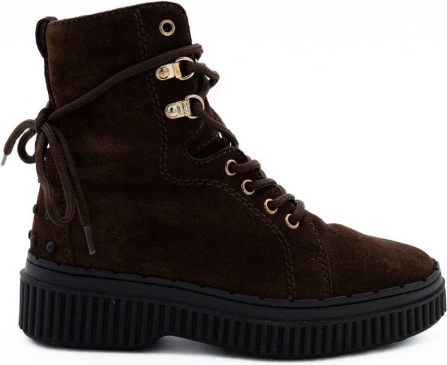 Tod's Combat Boots Bruin