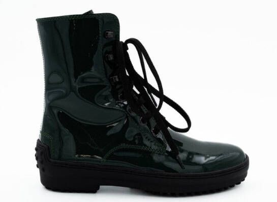 Tod's Combat Boots Groen