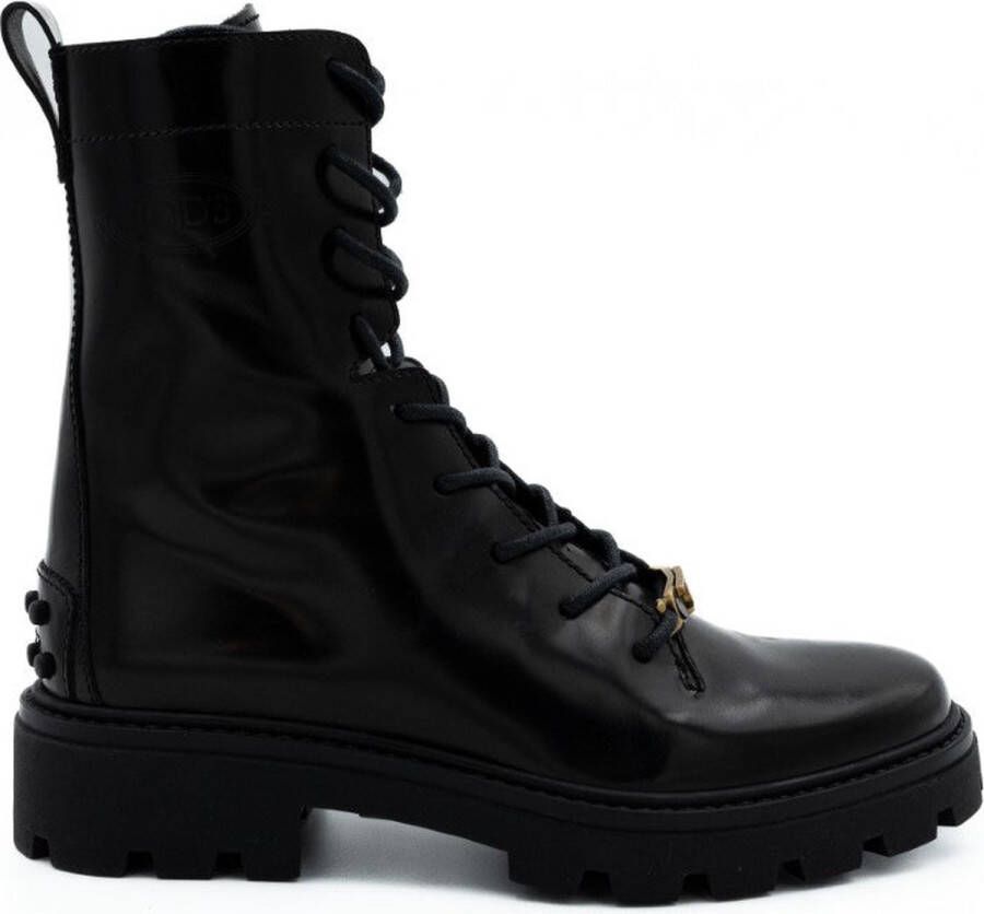 Tod's Combat Boots Zwart