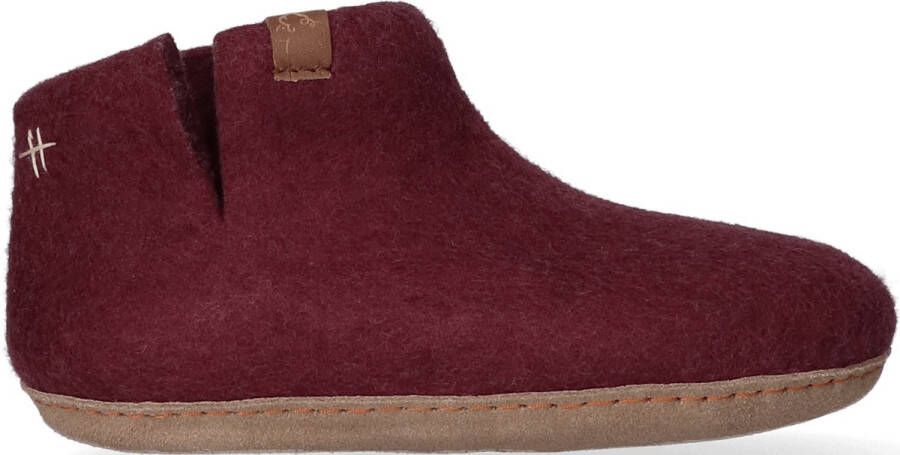 Tofvel Pantoffels Mula TF1000-27 Bordeaux Rood