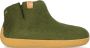 Tofvel Rabara Maha Wolvilt Pantoffels Olive Green - Thumbnail 2