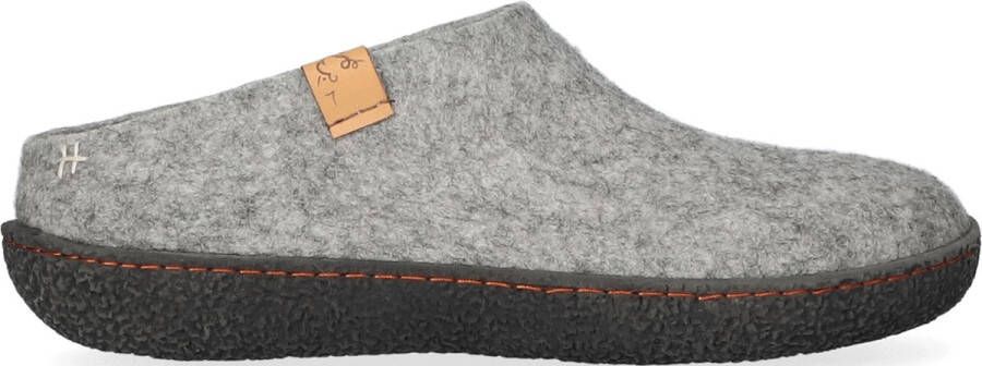 Tofvel Slipa Wolvilt Instap Pantoffels Marbled Light Grey - Foto 1