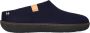 Tofvel Slipa Wolvilt Instap Pantoffels Navy Blue - Thumbnail 2