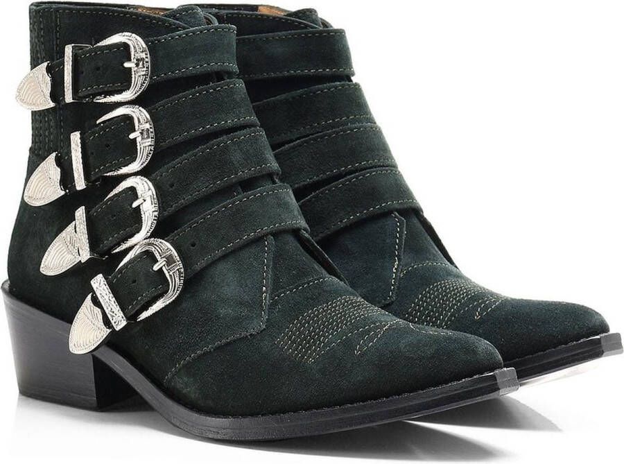 Toga Pulla Dark Green Suede - Foto 1